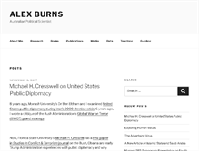 Tablet Screenshot of alexburns.net